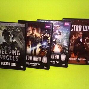 Dr Who Series BBC DVD bundle & bonus weeping angels